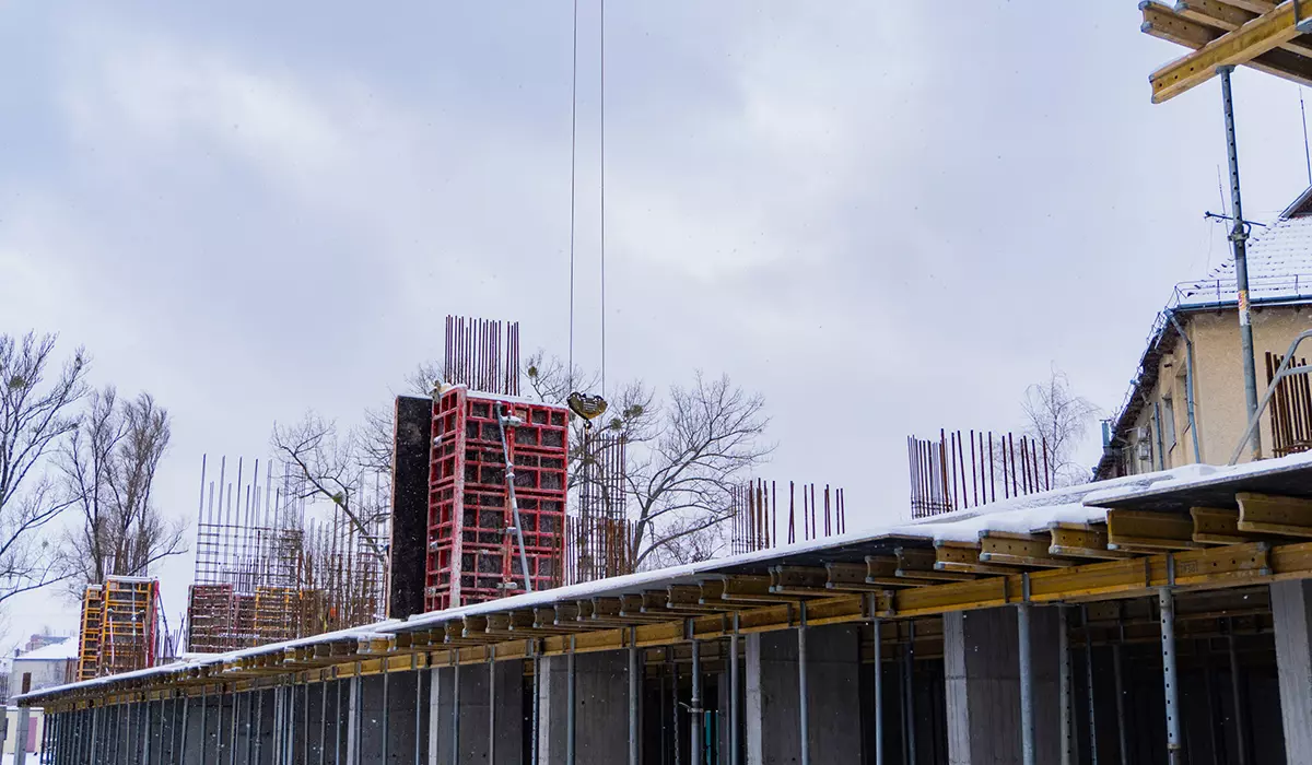 Construction state of the residential complex “SKYGARDEN” as of 29.11.2023