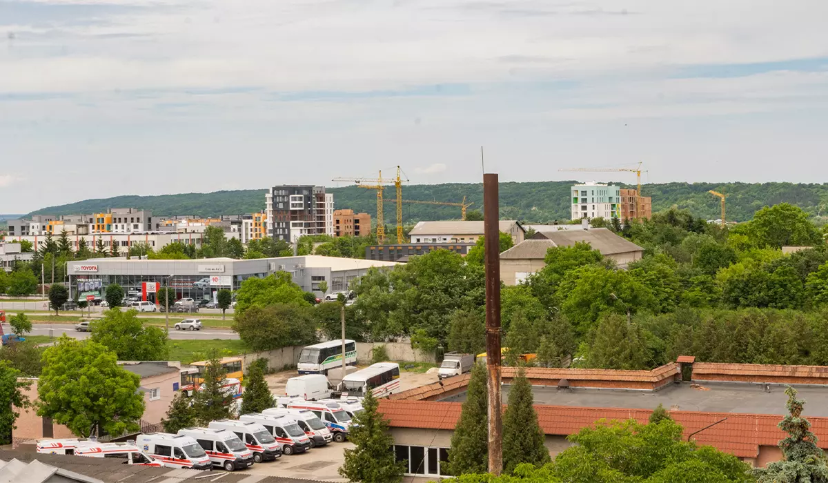 Construction state of the U ONE residential complex as of 06.06.2023