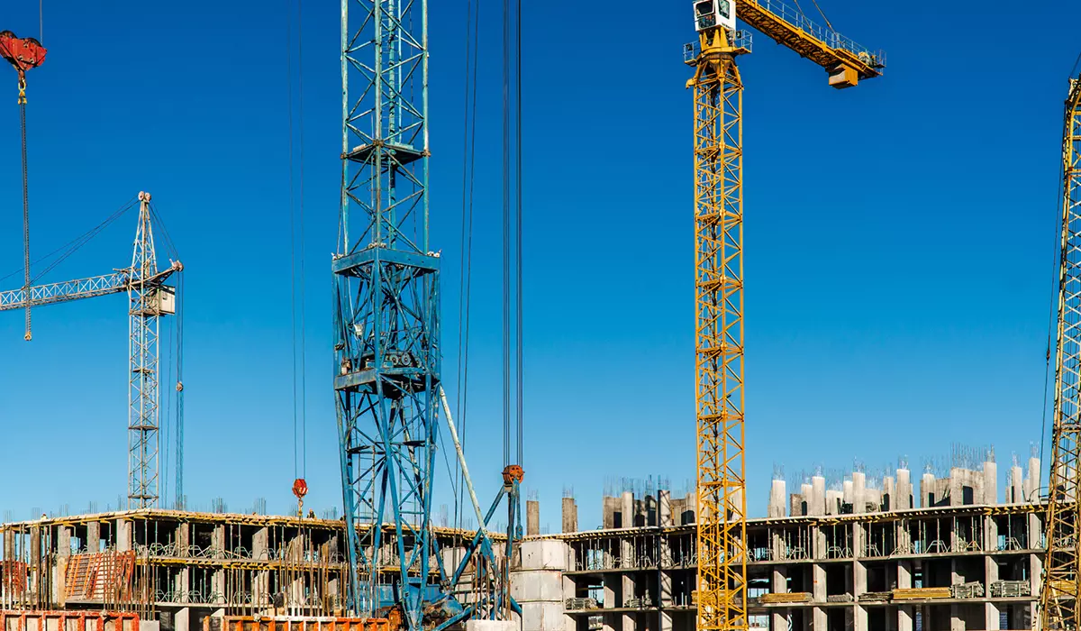 Construction state of the residential complex “SKYGARDEN” as of 18.12.2023