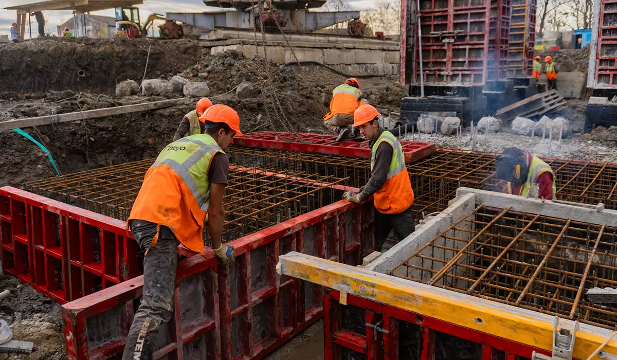 Construction state of the SKYGARDEN residential complex as of 31.10.2023