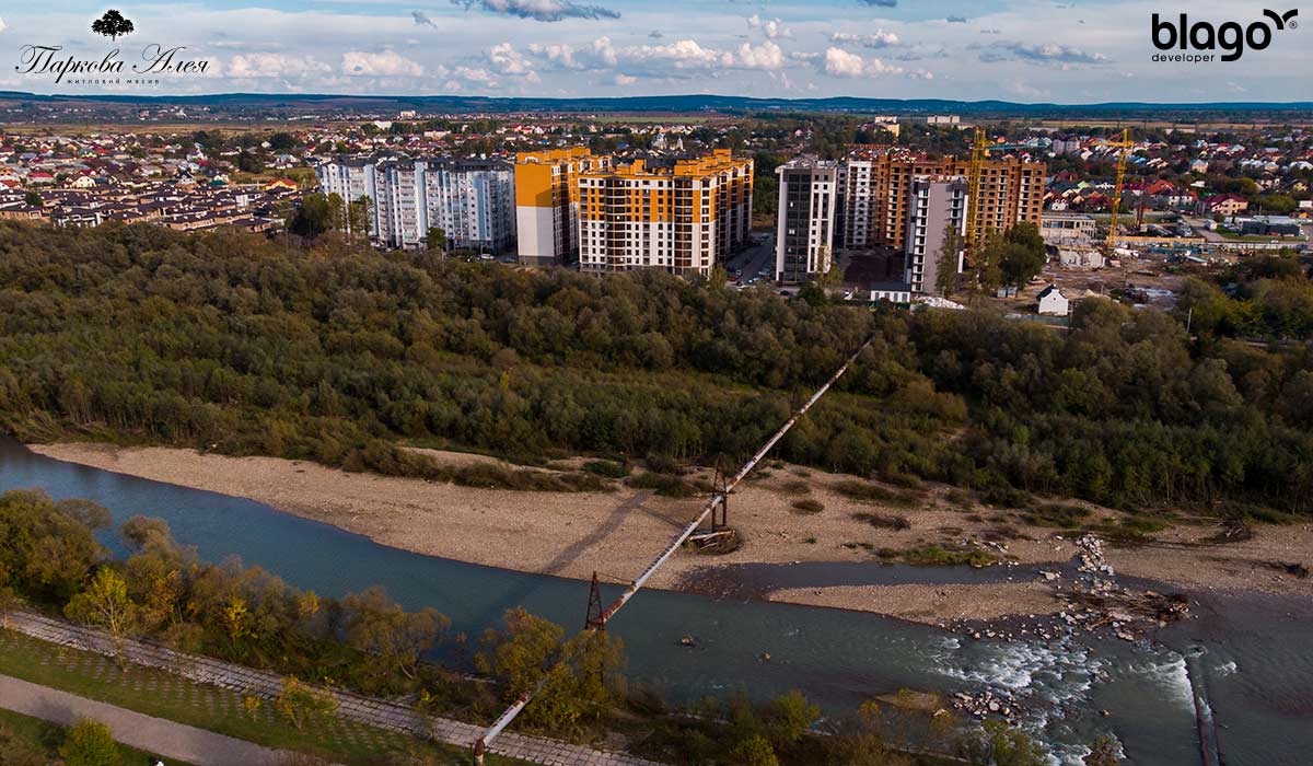 Стан будівництва житлового масиву “Паркова Алея” на 12.10.2020р.