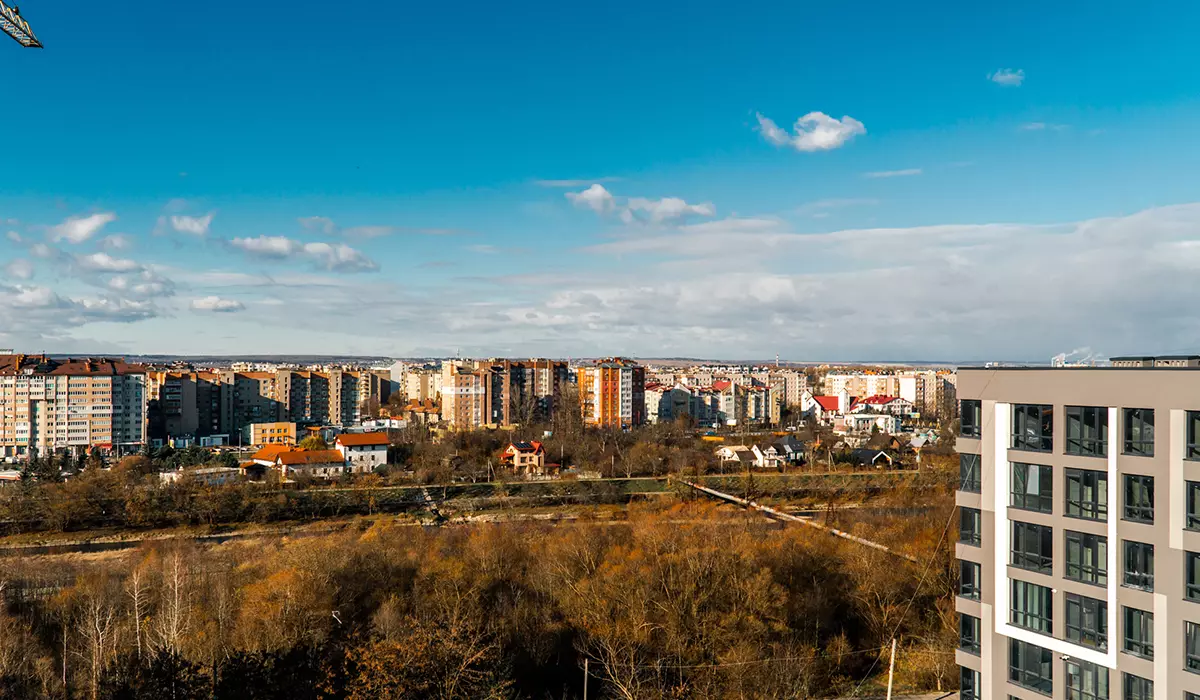 Construction state of the Parkova Alley residential complex as of 27.11.2023