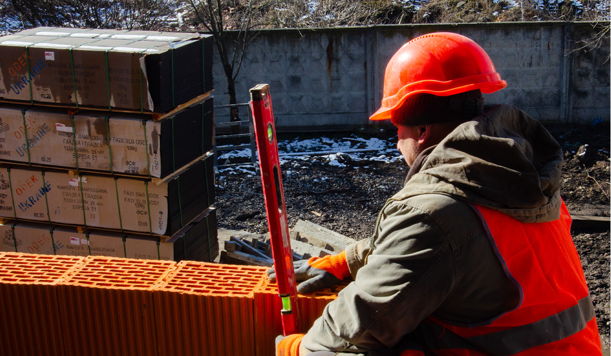 Construction state of the U ONE residential complex as of 02.03.2023