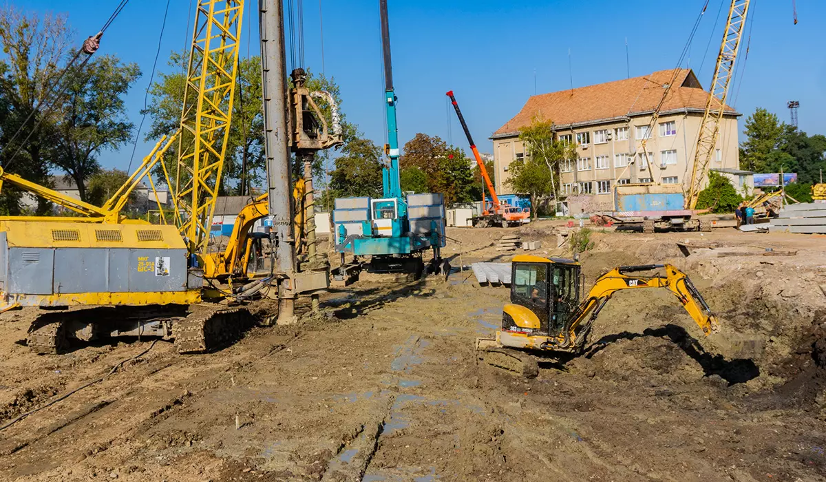 Construction state of the residential complex “SKYGARDEN” as of 28.09.2023