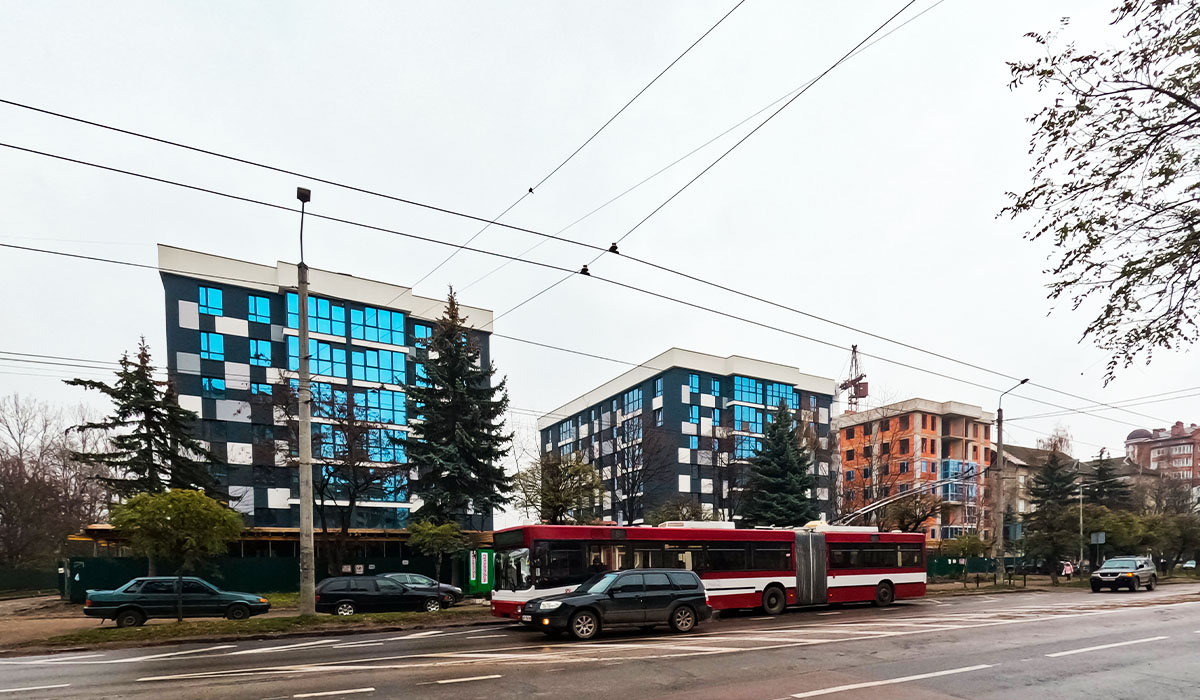 Construction state of the Union residential complex as of 11.30.2022