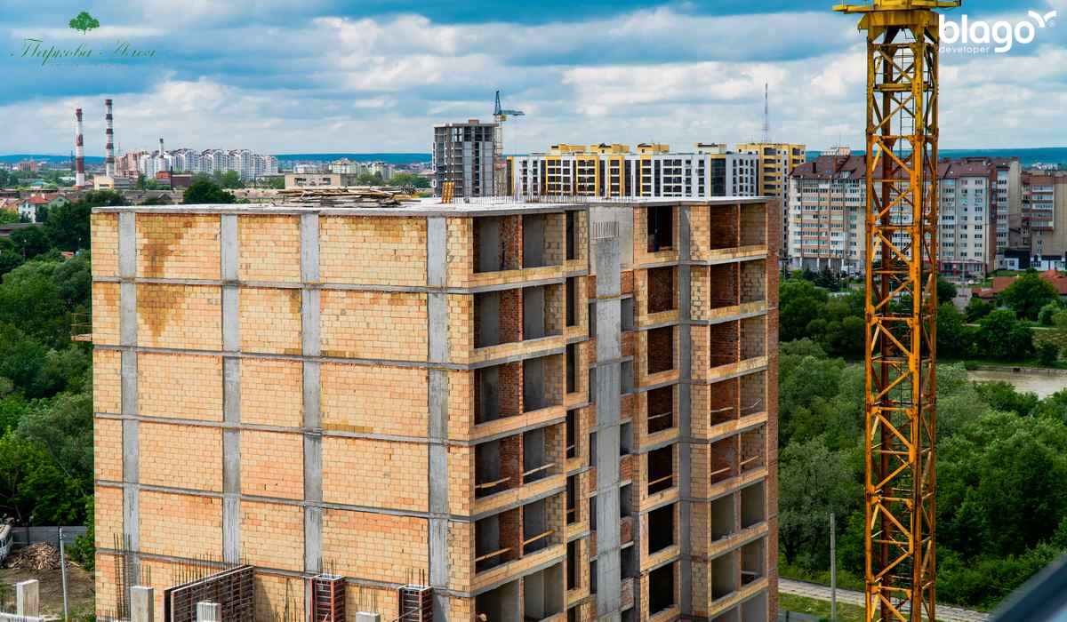 Стан будівництва житлового масиву “Паркова Алея” на 23.06.2020р.