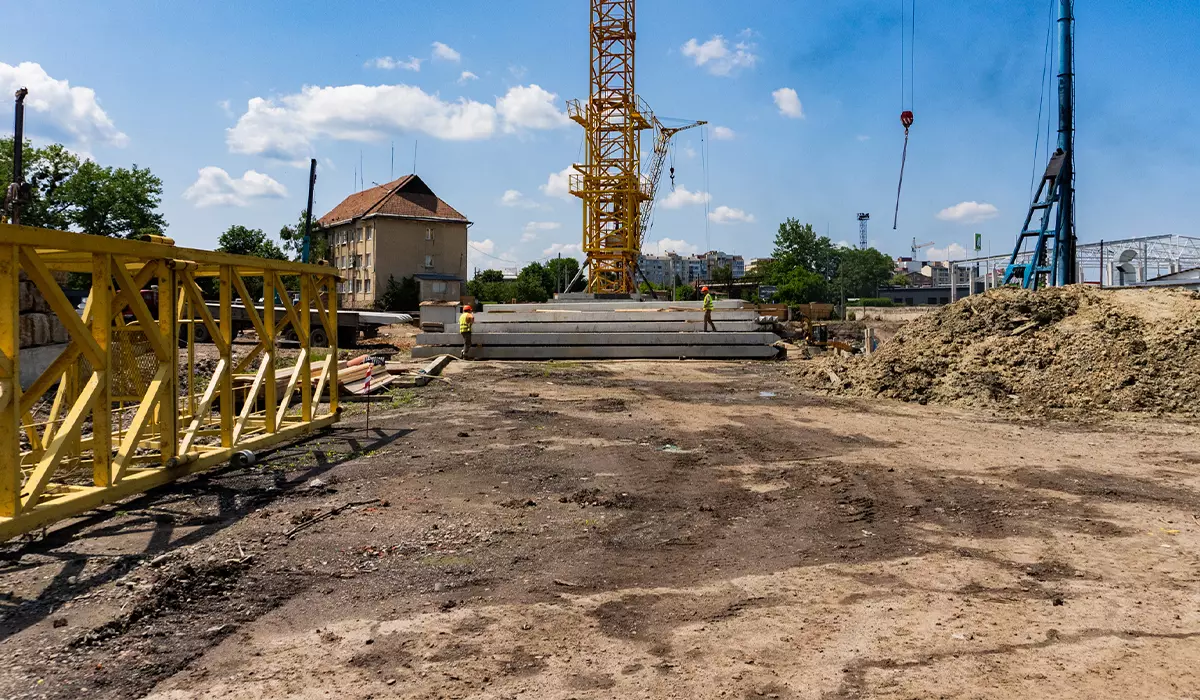 Status of construction of the residential complex “SKYGARDEN” as of 20.06.2023