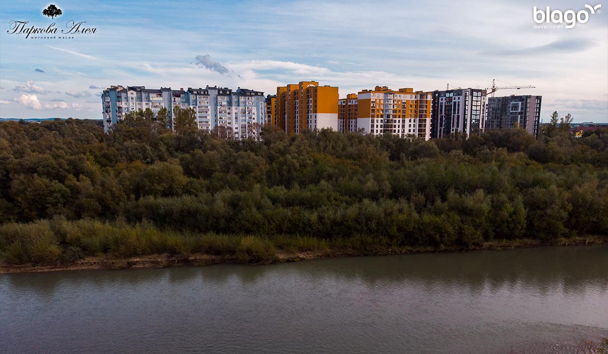 Стан будівництва житлового масиву “Паркова Алея” на 12.10.2020р.