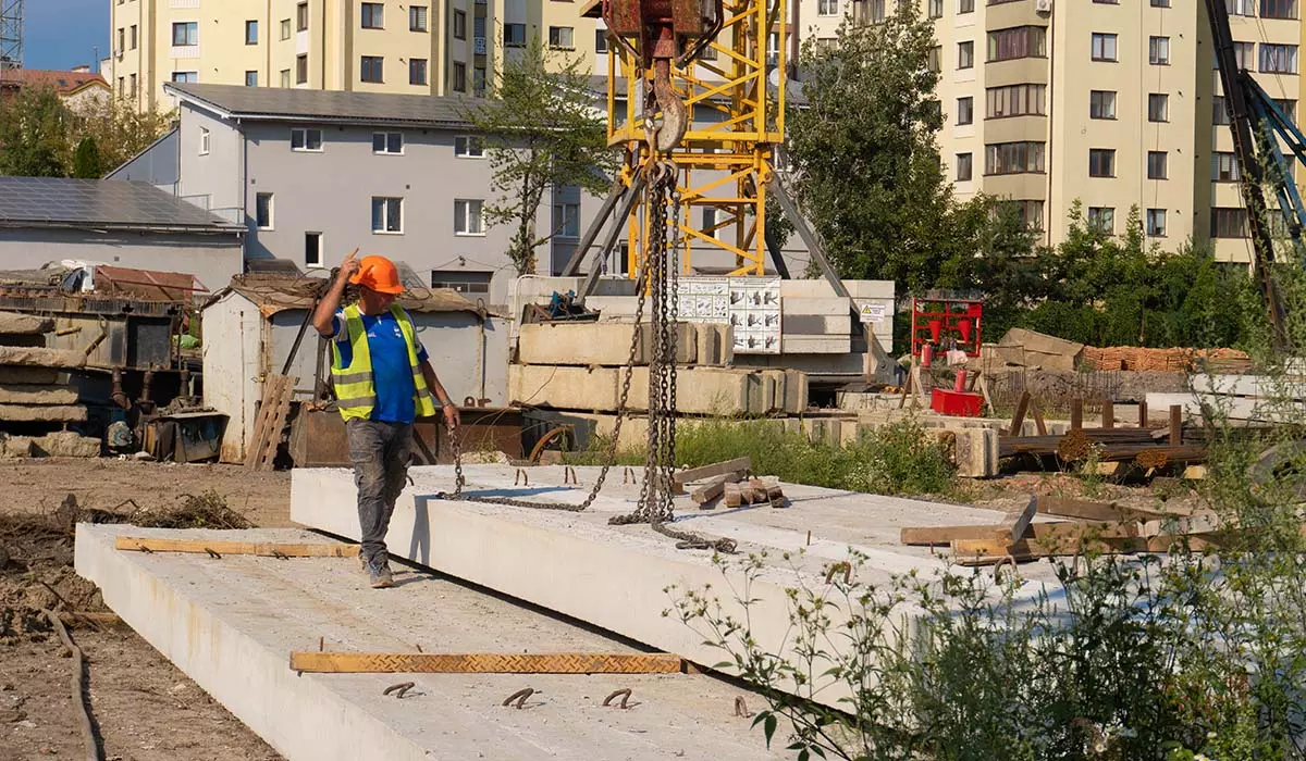 Construction status of the residential complex “SKYGARDEN” as of 22.08.2013