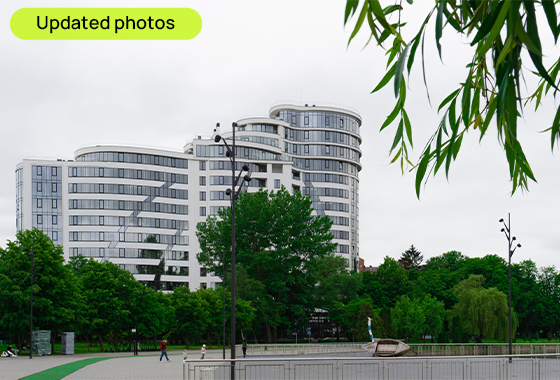 Updated photos of the residential complex Parus as of 13.06.2023