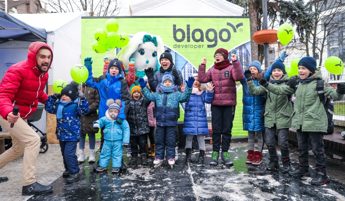 Зимове свято для дітей від blago developer❄️