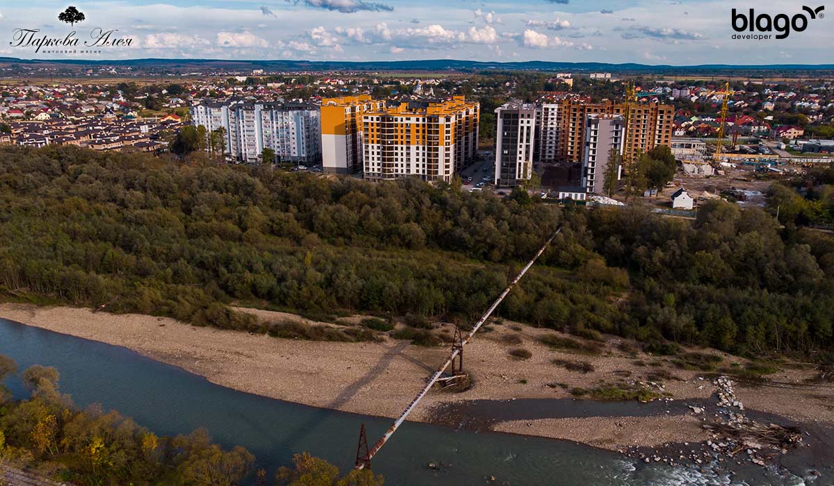 Стан будівництва житлового масиву “Паркова Алея” на 12.10.2020р.