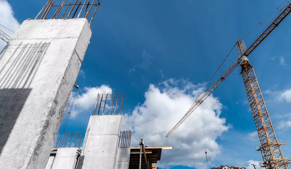 Construction state of the residential complex “SKYGARDEN” as of 17.10.2023