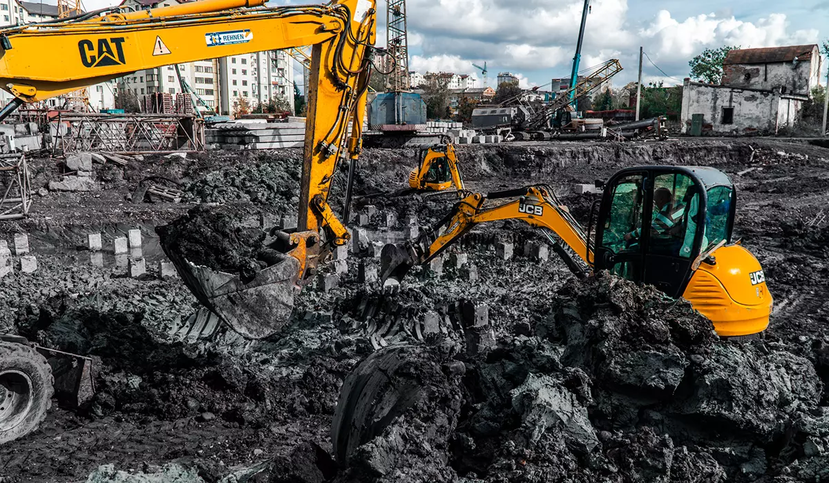 Construction state of the residential complex “SKYGARDEN” as of 17.10.2023