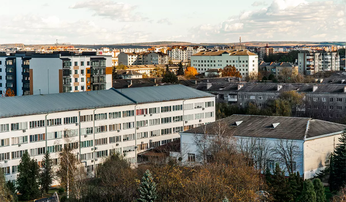 Construction state of the residential complex “IQ House” as of 06.11.2023