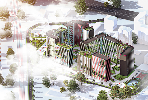 We announce the start of construction of sections 4 and 5 of the residential complex “SKYGARDEN”