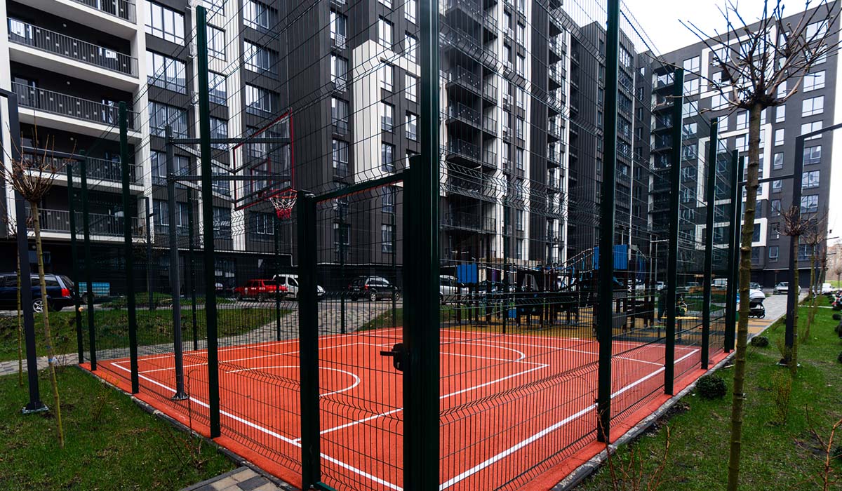 Construction state of the Parkova Alley residential complex as of 27.03.2023