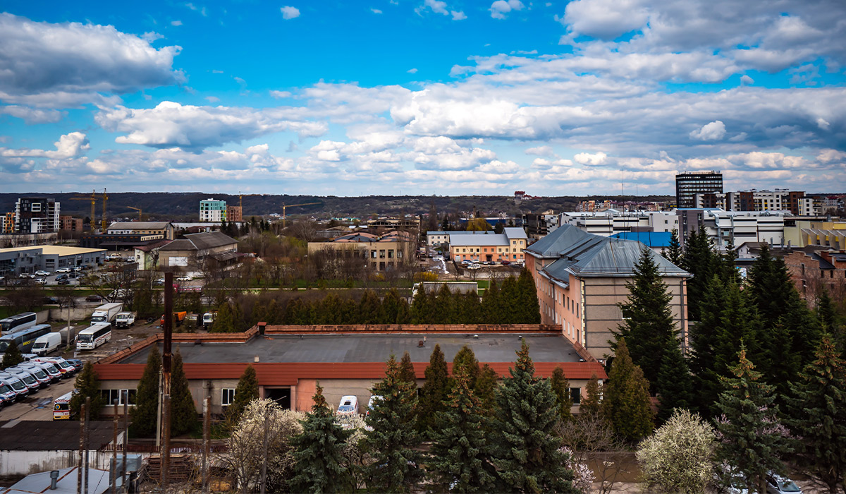 Construction state of the residential complex “U ONE” as of 13.04.2023