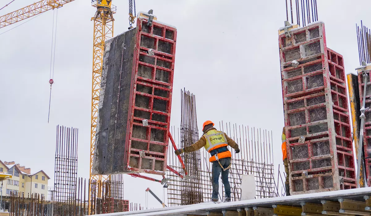 Construction state of the residential complex “SKYGARDEN” as of 29.11.2023